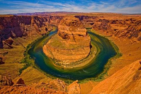 Horseshoe bend of the American West Colorado River  dspd61967f10