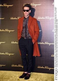 Milan Men s Fashion Week Fall Winter 2016 2017. Ferragamo Arrivals. Pictured Jon Kortajarena  SimonaxChioccia_Fotosicki