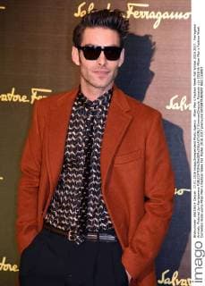 Milan Men s Fashion Week Fall Winter 2016 2017. Ferragamo Arrivals. Pictured Jon Kortajarena  SimonaxChioccia_Fotosicki