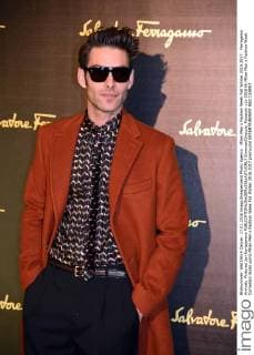 Milan Men s Fashion Week Fall Winter 2016 2017. Ferragamo Arrivals. Pictured Jon Kortajarena  SimonaxChioccia_Fotosicki