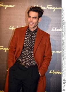 Milan Men s Fashion Week Fall Winter 2016 2017. Ferragamo Arrivals. Pictured Jon Kortajarena  SimonaxChioccia_Fotosicki