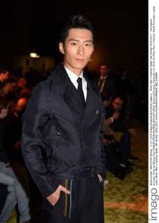 Milan Men s Fashion Week Fall Winter 2016 2017. Ferragamo Arrivals. Pictured Shawn Dou  SimonaxChioccia_Fotosicki