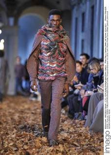 Milan Men s Fashion Week Fall Winter 2016 2017. . Missoni FASHION SHOW. Pictured: MODEL  RiccardoxGiordano