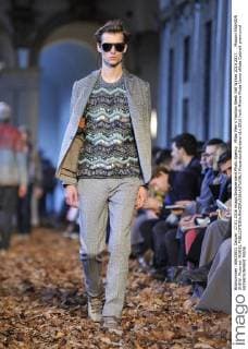 Milan Men s Fashion Week Fall Winter 2016 2017. . Missoni FASHION SHOW. Pictured: MODEL  RiccardoxGiordano