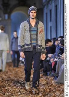Milan Men s Fashion Week Fall Winter 2016 2017. . Missoni FASHION SHOW. Pictured: MODEL  RiccardoxGiordano
