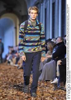 Milan Men s Fashion Week Fall Winter 2016 2017. . Missoni FASHION SHOW. Pictured: MODEL  RiccardoxGiordano