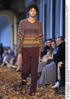 Milan Men s Fashion Week Fall Winter 2016 2017. . Missoni FASHION SHOW. Pictured: MODEL  RiccardoxGiordano