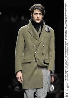Milan Men s Fashion Week - Ermanno Scervino Modenschau Milan Men s Fashion Week Fall Winter 2016 2017. Ermanno Scervino Fashionshow Pictured: Model  RiccardoxGiordano