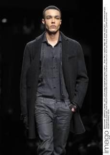 Milan Men s Fashion Week Fall Winter 2016 2017. Ermanno Scervino Fashionshow Pictured: Model  RiccardoxGiordano