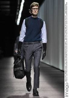 Milan Men s Fashion Week Fall Winter 2016 2017. Canali Fashionshow Pictured: model  RiccardoxGiordano