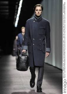 Milan Men s Fashion Week Fall Winter 2016 2017. Canali Fashionshow Pictured: model  RiccardoxGiordano