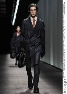Milan Men s Fashion Week Fall Winter 2016 2017. Canali Fashionshow Pictured: model  RiccardoxGiordano