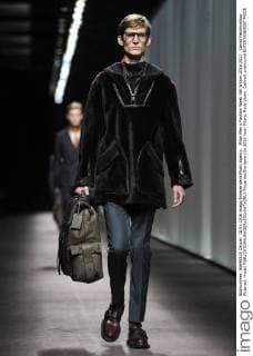 Milan Men s Fashion Week Fall Winter 2016 2017. Canali Fashionshow Pictured: model  RiccardoxGiordano
