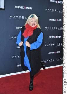Betty Amrhein bei der Maybelline New York Make-Up Runway Modenschau am 18.01.2016 im Rahmen der Mercedes-Benz Fashion Week Herbst Winter 2016 in Berlin MBFW Fashionweek 2016 in Berlin- Maybelline New York Make-Up Runway 