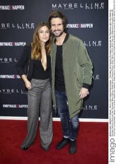 Tom Beck mit Freundin Chryssanti Kavazi bei der Maybelline New York Make-Up Runway Fashion Show auf der Mercedes-Benz Fashion Week Berlin Autumn Winter 2016. Berlin, 18.01.2016 Foto:xS.xGabschx xFuturexImage