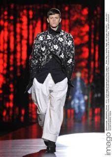 Milan Men s Fashion Week Fall Winter 2016 2017. 2016 2017 . Dsquared fashionshow Pictured: model  RiccardoxGiordano
