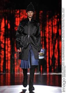 Milan Men s Fashion Week Fall Winter 2016 2017. 2016 2017 . Dsquared fashionshow Pictured: model  RiccardoxGiordano