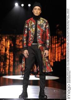 Milan Men s Fashion Week Fall Winter 2016 2017. 2016 2017 . Dsquared fashionshow Pictured: model  RiccardoxGiordano