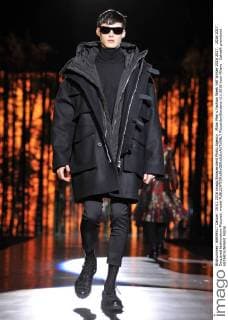 Milan Men s Fashion Week Fall Winter 2016 2017. 2016 2017 . Dsquared fashionshow Pictured: model  RiccardoxGiordano