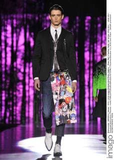Milan Men s Fashion Week Fall Winter 2016 2017. 2016 2017 . Dsquared fashionshow Pictured: model  RiccardoxGiordano