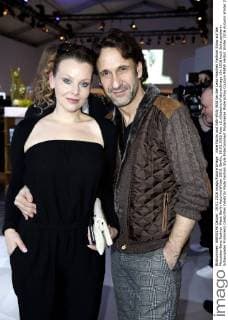 Vaile Fuchs und Falk-Willy Wild bei der Lena Hoschek Fashion Show auf der Mercedes-Benz Fashion Week Berlin Autumn Winter 2016. Berlin, 19.01.2016 Foto:xS.xGabschx xFuturexImage