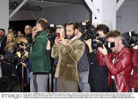 Massimo Sinato bei der Lena Hoschek Fashion Show auf der Mercedes-Benz Fashion Week Berlin Autumn Winter 2016. Berlin, 19.01.2016 Foto:xS.xGabschx xFuturexImage