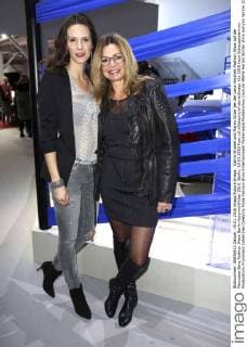 Katrin Wrobel und Maren Gilzer bei der Lena Hoschek Fashion Show auf der Mercedes-Benz Fashion Week Berlin Autumn Winter 2016. Berlin, 19.01.2016 Foto:xS.xGabschx xFuturexImage