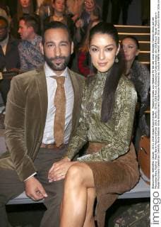 Massimo Sinato und Rebecca Mir bei der Lena Hoschek Fashion Show auf der Mercedes-Benz Fashion Week Berlin Autumn Winter 2016. Berlin, 19.01.2016 Foto:xS.xGabschx xFuturexImage