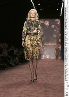 Franziska Knuppe bei der Lena Hoschek Fashion Show auf der Mercedes-Benz Fashion Week Berlin Autumn Winter 2016. Berlin, 19.01.2016 Foto:xS.xGabschx xFuturexImage