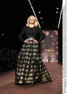 Franziska Knuppe bei der Lena Hoschek Fashion Show auf der Mercedes-Benz Fashion Week Berlin Autumn Winter 2016. Berlin, 19.01.2016 Foto:xS.xGabschx xFuturexImage