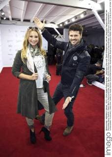 Jana Julie Kilka und Thore Schölermann bei der Sportalm Fashion Show auf der Mercedes-Benz Fashion Week Berlin Autumn Winter 2016. Berlin, 19.01.2016 Foto:xS.xGabschx xFuturexImage