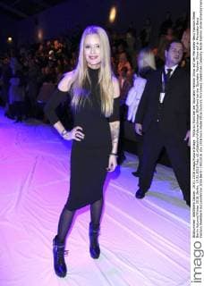 Mirja du Mont bei der Sportalm Fashion Show auf der Mercedes-Benz Fashion Week Berlin Autumn Winter 2016. Berlin, 19.01.2016 Foto:xS.xGabschx xFuturexImage