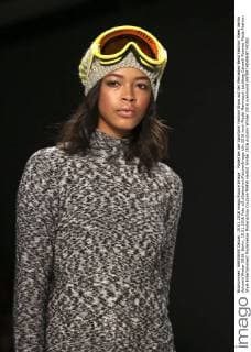 Model bei der Sportalm Fashion Show auf der Mercedes-Benz Fashion Week Berlin Autumn Winter 2016. Berlin, 19.01.2016 Foto:xS.xGabschx xFuturexImage