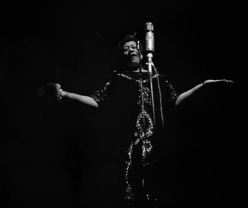 IMAGO ICONS: Ella Fitzgerald Ella FITZGERALD, a timeless Jazz goddess. - 1961 - France Ile-de-France (region) - Ella FITZGERALD, a timeless Jazz goddess. - Ella FITZGERALD ; - At Olympia, Paris, France ; - 1961 ; - Credit : ; -  - ACHTUNG: credit-Nennung imago Philippe Gras ist absolut notwendig PhilippexGrasx xLexPictorium LePictorium_0029224