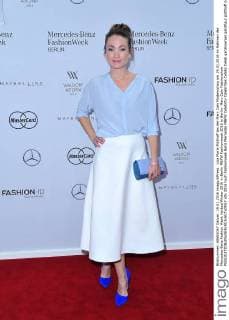 Lisa Maria Potthoff bei der Marc Cain Modenschau am 19.01.2016 im Rahmen der Mercedes-Benz Fashion Week Herbst Winter 2016 in Berlin MBFW Fashionweek 2016 in Berlin- Marc Cain Fashionshow 