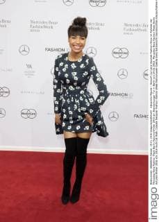 Alexandra Maurer - Ankunft zur Lena Hoschek Fashion-Show im Rahmen der Mercedes-Benz Fashion Week Berlin Autumn Winter 2016 am Brandenburger Tor in Berlin am 19.01.2016. Mercedes-Benz Fashion Week Berlin Autumn Winter 2016
