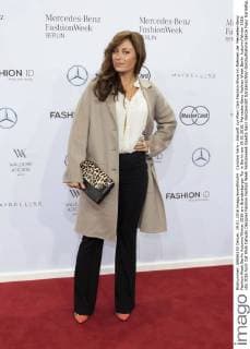 Carolina Vera - Ankunft zur Marc Cain Fashion-Show im Rahmen der Mercedes-Benz Fashion Week Berlin Autumn Winter 2016 am Brandenburger Tor in Berlin am 19.01.2016. Mercedes-Benz Fashion Week Berlin Autumn Winter 2016