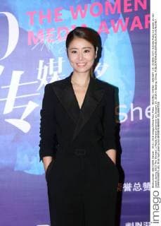 BEIJING, CHINA - JANUARY 19: (CHINA OUT) Actress Ruby Lin poses on red carpet during 2015 The Women s Media Award ceremony on January 19, 2016 in Beijing, China.  CFP478395973