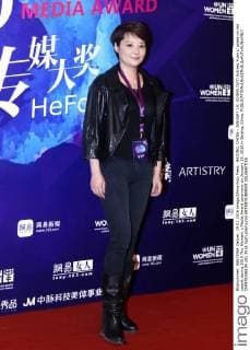 BEIJING, CHINA - JANUARY 19: (CHINA OUT) Actress Yuan Li poses on red carpet during 2015 The Women s Media Award ceremony on January 19, 2016 in Beijing, China.  CFP478396104