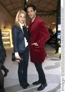 Dagi Bee und Sami Slimani bei der Riani Fashion Show auf der Mercedes-Benz Fashion Week Berlin Autumn Winter 2016. Berlin, 19.01.2016 Foto:xS.xGabschx xFuturexImage