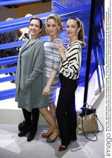 Ulrike Frank, Jessica Ginkel und Kristin Meyer bei der Riani Fashion Show auf der Mercedes-Benz Fashion Week Berlin Autumn Winter 2016. Berlin, 19.01.2016 Foto:xS.xGabschx xFuturexImage