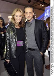 Caroline Beil mit Freund Philipp Sattler bei der Riani Fashion Show auf der Mercedes-Benz Fashion Week Berlin Autumn Winter 2016. Berlin, 19.01.2016 Foto:xS.xGabschx xFuturexImage