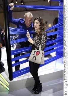 Gerhard Leinauer mit Gattin Alexandra Polzin bei der Riani Fashion Show auf der Mercedes-Benz Fashion Week Berlin Autumn Winter 2016. Berlin, 19.01.2016 Foto:xS.xGabschx xFuturexImage