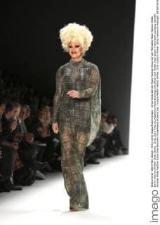Olivia Jones bei der Riani Fashion Show auf der Mercedes-Benz Fashion Week Berlin Autumn Winter 2016. Berlin, 19.01.2016 Foto:xS.xGabschx xFuturexImage