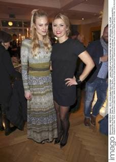 Larissa Marolt und Annica Hansen bei der Riani Aftershow Party auf der Mercedes-Benz Fashion Week Berlin Autumn Winter 2016. Berlin, 19.01.2016 Foto:xS.xGabschx xFuturexImage