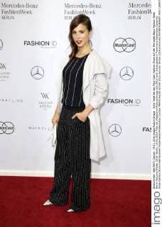 Aylin Tezel bei der Marc Cain Fashion Show auf der Mercedes-Benz Fashion Week Berlin Autumn Winter 2016. Berlin, 19.01.2016 Foto:xS.xGabschx xFuturexImage