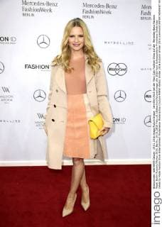 Jennifer Ulrich bei der Marc Cain Fashion Show auf der Mercedes-Benz Fashion Week Berlin Autumn Winter 2016. Berlin, 19.01.2016 Foto:xS.xGabschx xFuturexImage