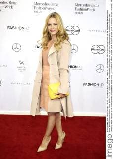 Jennifer Ulrich bei der Marc Cain Fashion Show auf der Mercedes-Benz Fashion Week Berlin Autumn Winter 2016. Berlin, 19.01.2016 Foto:xS.xGabschx xFuturexImage