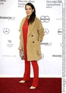 Bettina Zimmermann bei der Marc Cain Fashion Show auf der Mercedes-Benz Fashion Week Berlin Autumn Winter 2016. Berlin, 19.01.2016 Foto:xS.xGabschx xFuturexImage