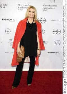 Frauke Ludowig bei der Marc Cain Fashion Show auf der Mercedes-Benz Fashion Week Berlin Autumn Winter 2016. Berlin, 19.01.2016 Foto:xS.xGabschx xFuturexImage